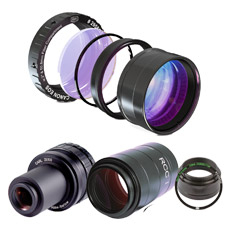 Barlow lenses, Coma- and Glaspathcorrectors