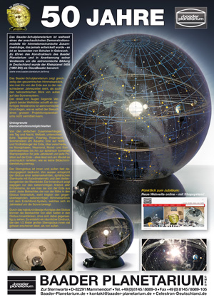 BAADER Planetarium 50 Jahre