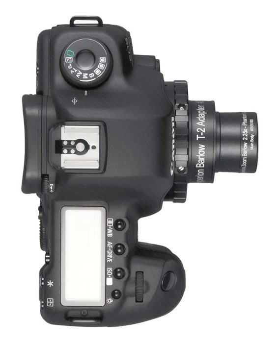 DSLR Kamera adaptiert DSLR Kamera adaptiert