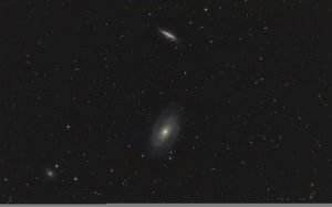 M81/M82 - 136 Einzelbilder, je 60 Sekunden belichtet