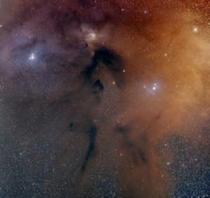 Die Rho-Ophiuchi-Region. Aufnahme von Bryan Cogdell mit 11