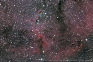 IC1396 und vdb 142, Aufnahme mit dem 11