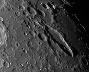 schiller Mondkrater Astro Fotografie
