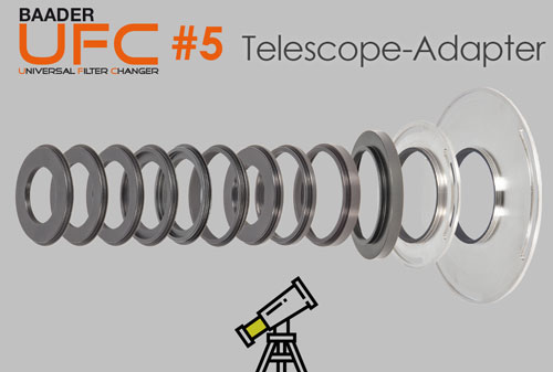 Baader Universal Filter Changer (UFC): The UFC telescope-side adaptors (Part 5)