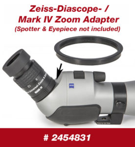 Zeiss-Diascop-/Mark IV Zoom Adapter