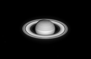 Sharpened raw-sum image Saturn from July 29, 2018
