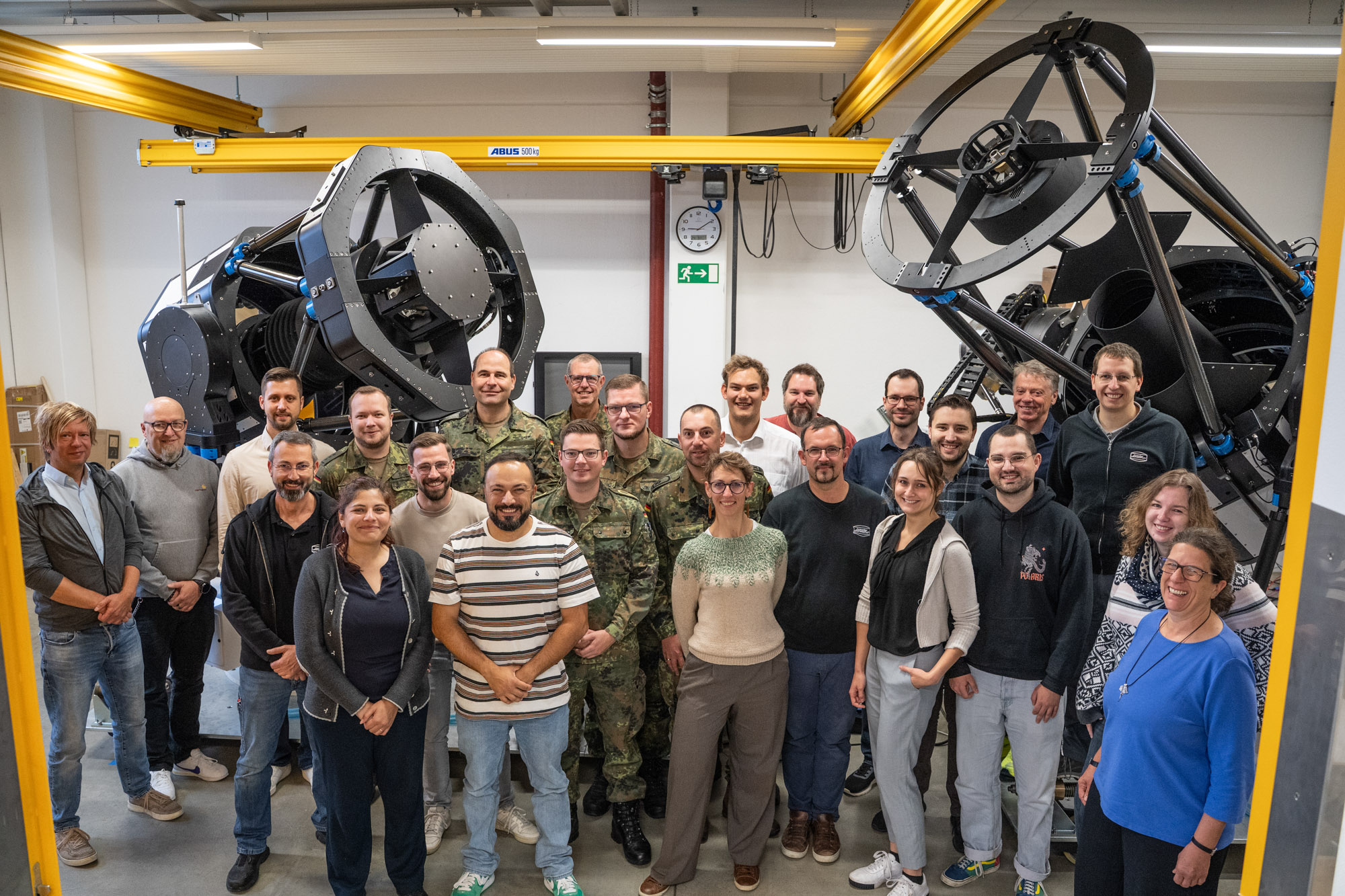 NASA 7260 受信機 Factory acceptance testing of the 1-meter telescopes for the