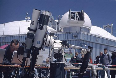 Baader Sternwarte Beobachtung von der Zugspitze aus