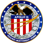 Missionslogo von Apollo 16, @NASA
