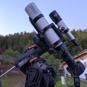 Baader Apo 95/580 CaF2 Travel Companion auf CGX Montierung mit StarAid Revolution