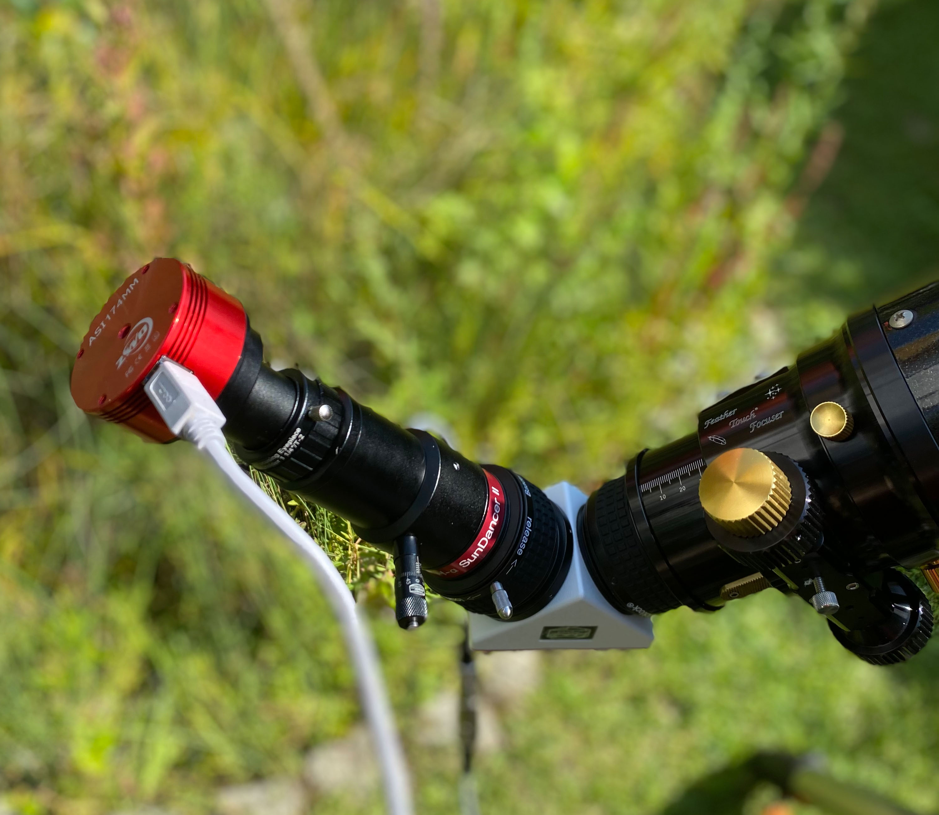 SunDancer II: ein neuer H-alpha-Filter mit Blockfilter – ein Erfahrungsbericht