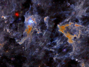 NGC 7023 (Iris Nebula) and Molecular Clouds in Cepheus by S. Ziegenbalg