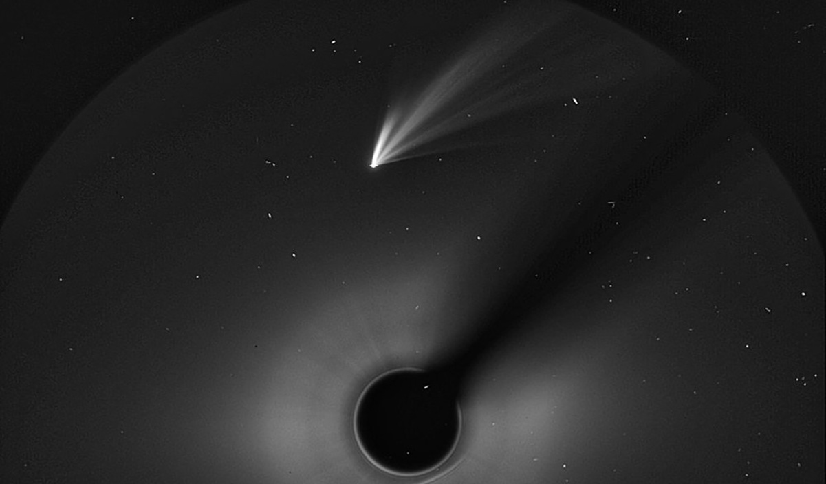 Komet C/2024 G3 (ATLAS) überlebt die Sonnenpassage und könnte heute Abend sichtbar sein