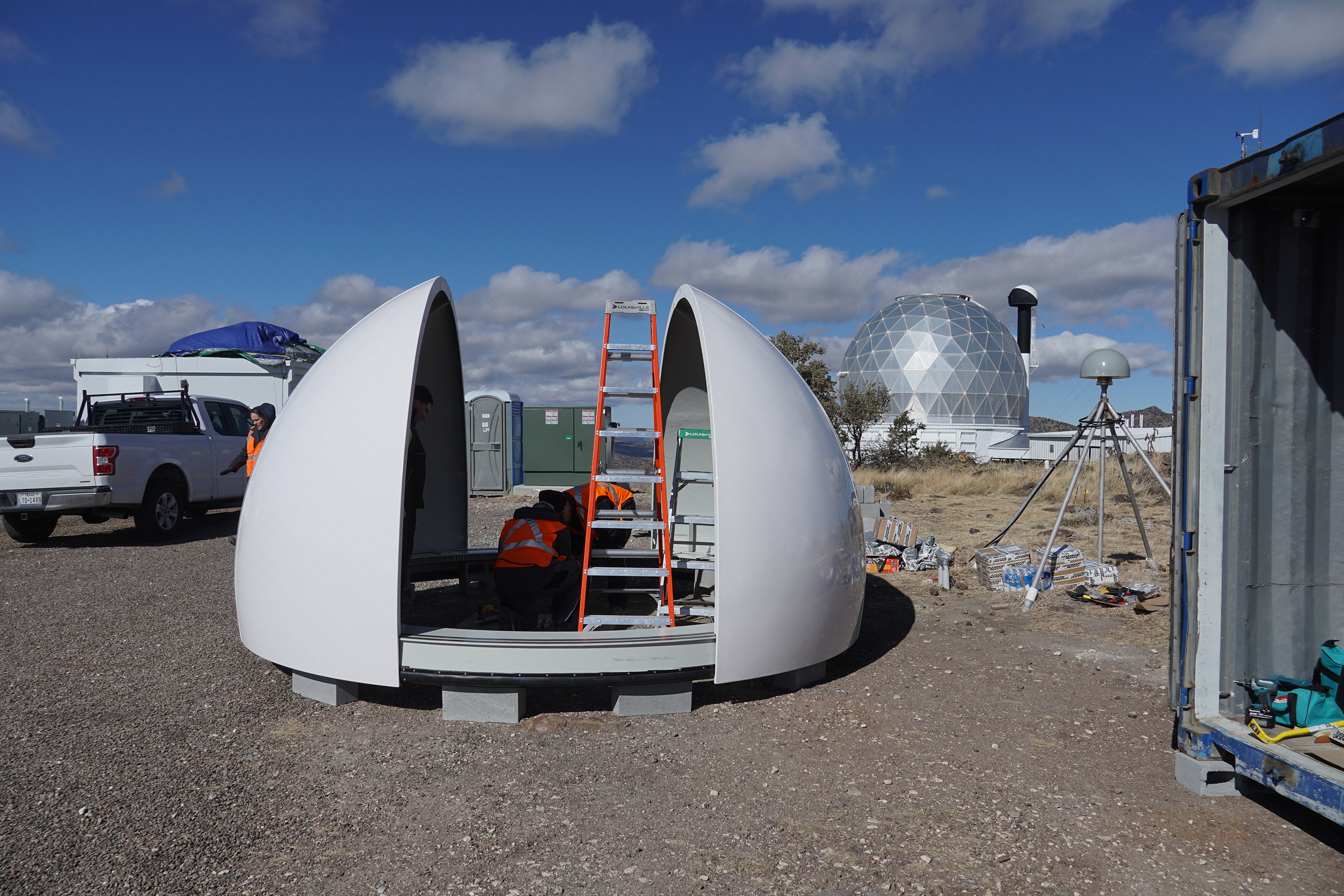 4,2m Highspeed Dome für NASA in Texas - Blog