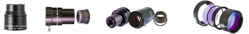 Barlow lenses and Correctors