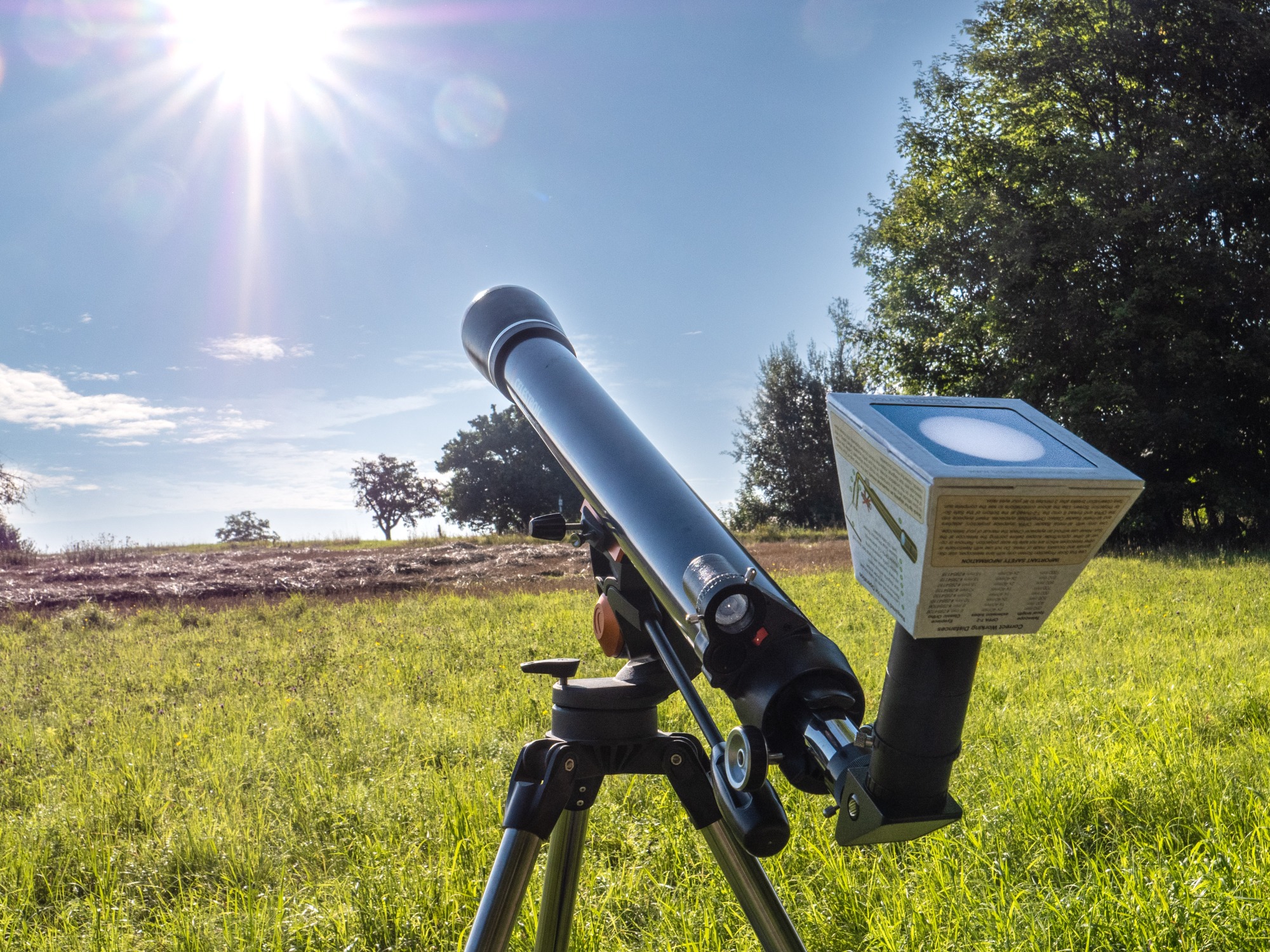 Baader Solar Projection Screen (BSPS) - English
