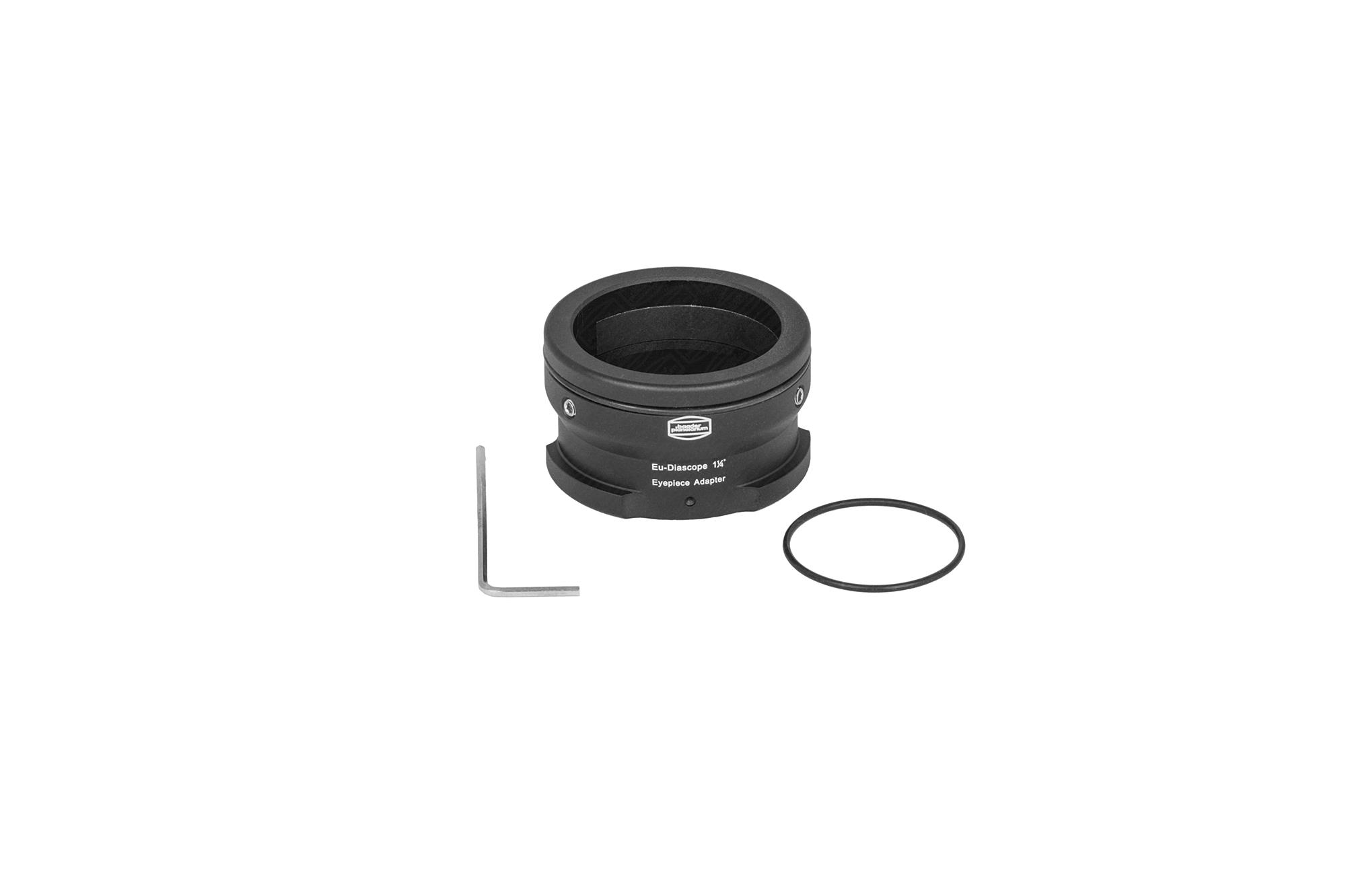 Lieferumfang: Zeiss Diascope Okularbajonett, Inbusschlüssel, 2x O-Ringe (1x montiert)