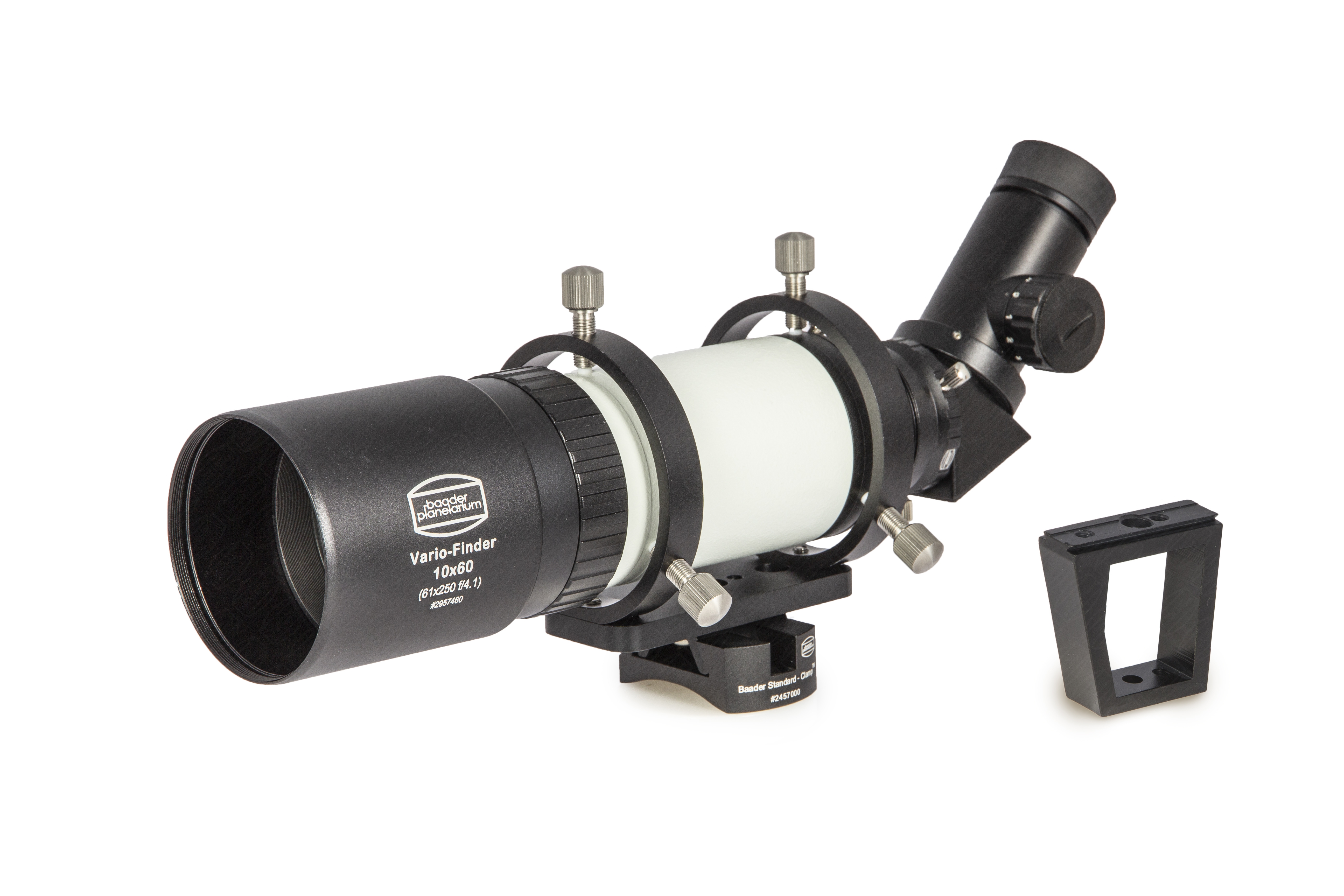 Anwendungsbild: Baader Multi-Purpose Vario Finder mit MQR-IV Sucherhalter in Low-Profile-Konfiguration and Universal Red Dot Mount (RDM)