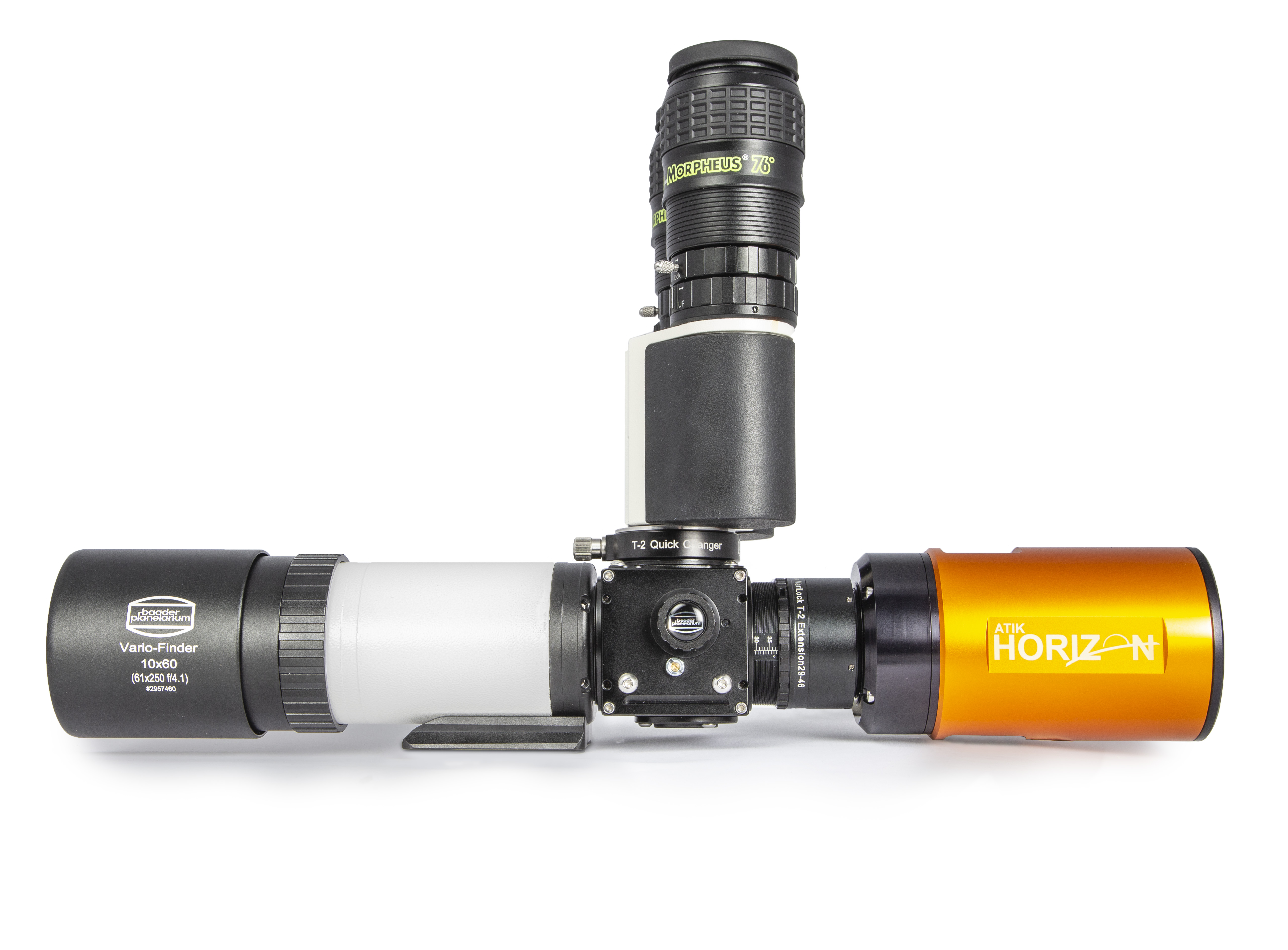 Anwendungsbild: MaxBright II Binokular mit FlipMirror II ermöglicht schnellen Wechsel zwischen Kamera und visuellem Einblick