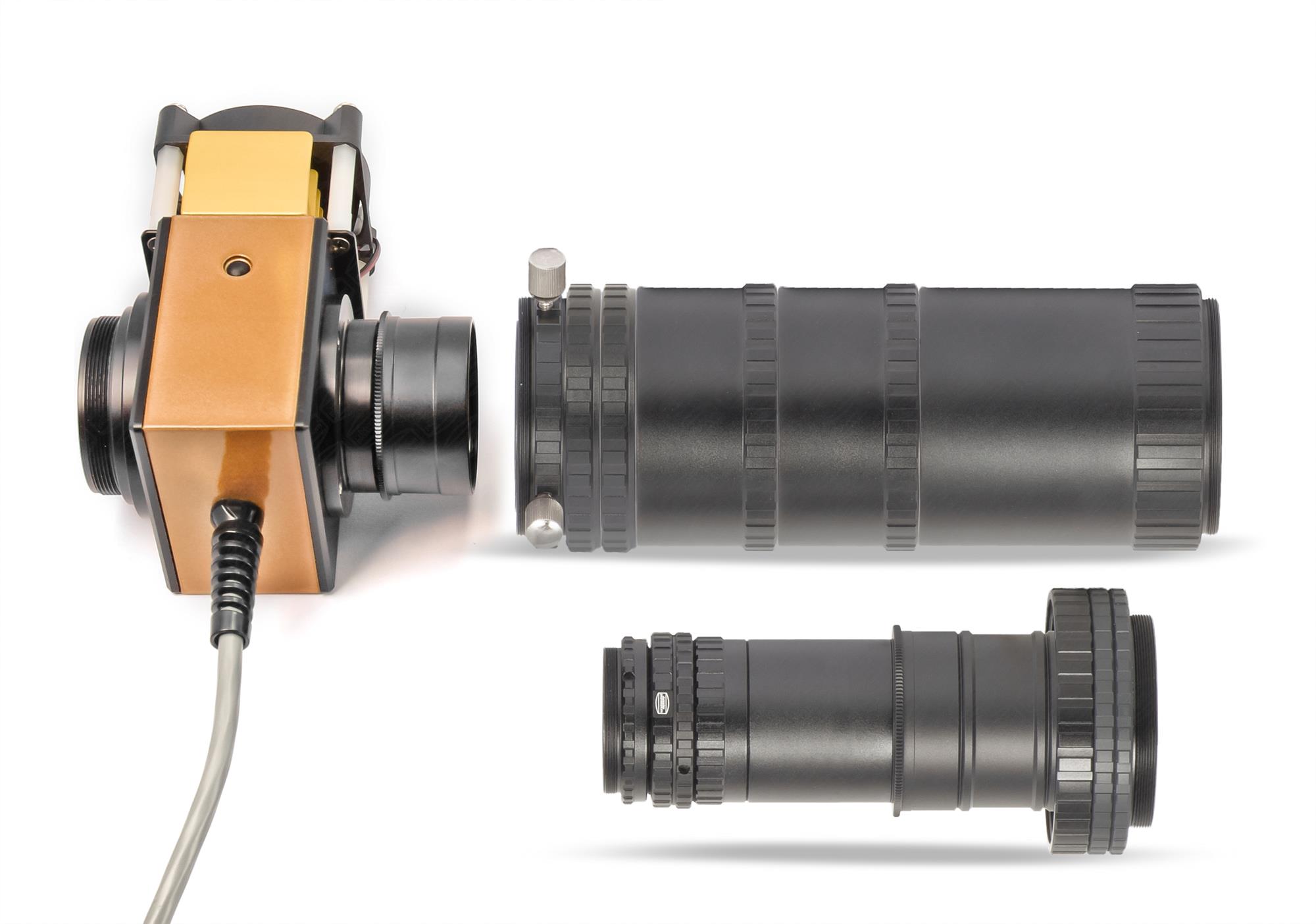 Anwendungsbild: M68 Tele-Kompendium mit Telezentrischem System und SolarSpectrum H-alpha Filter