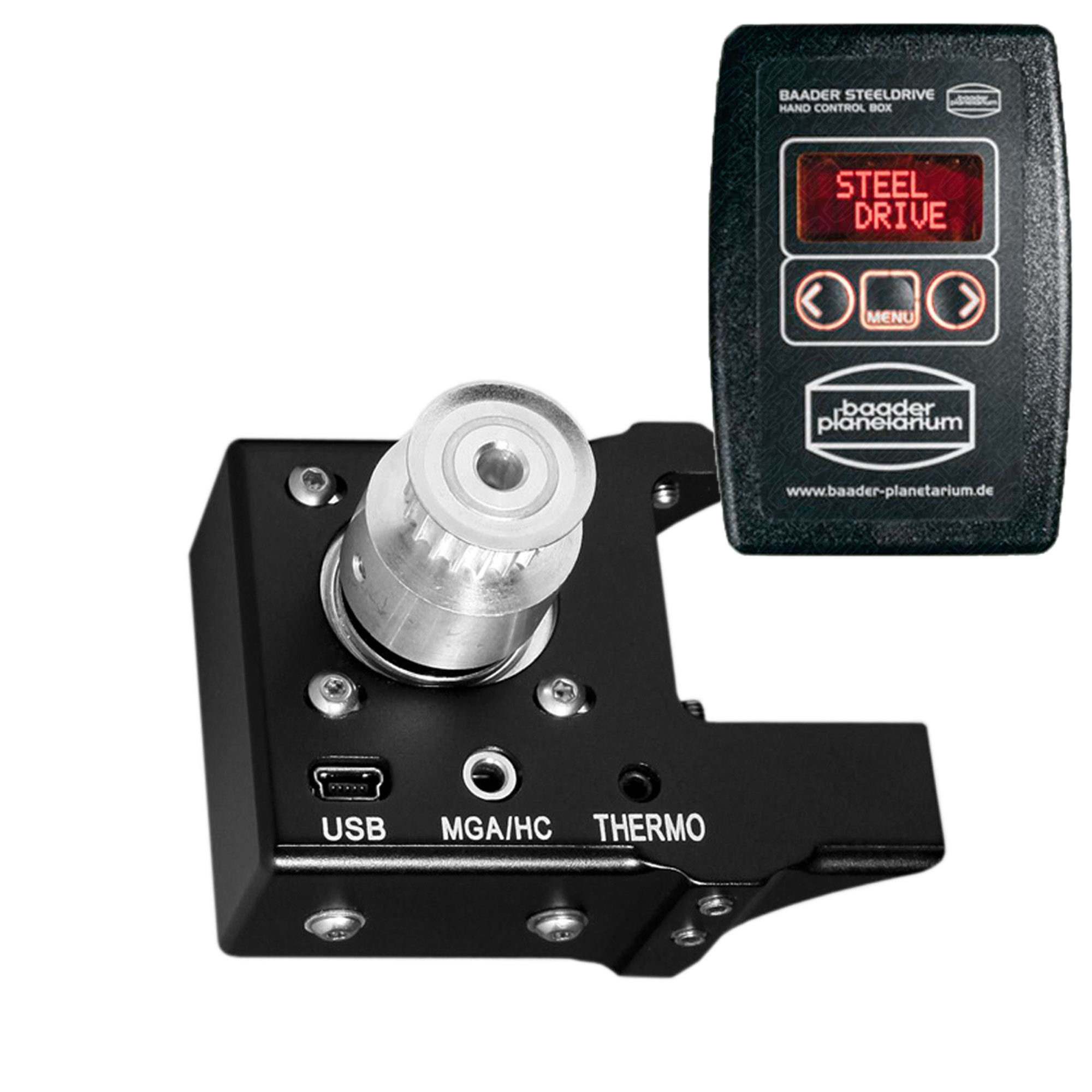 Steeldrive motor drive for classic Steeltrack focusers, incl.hand