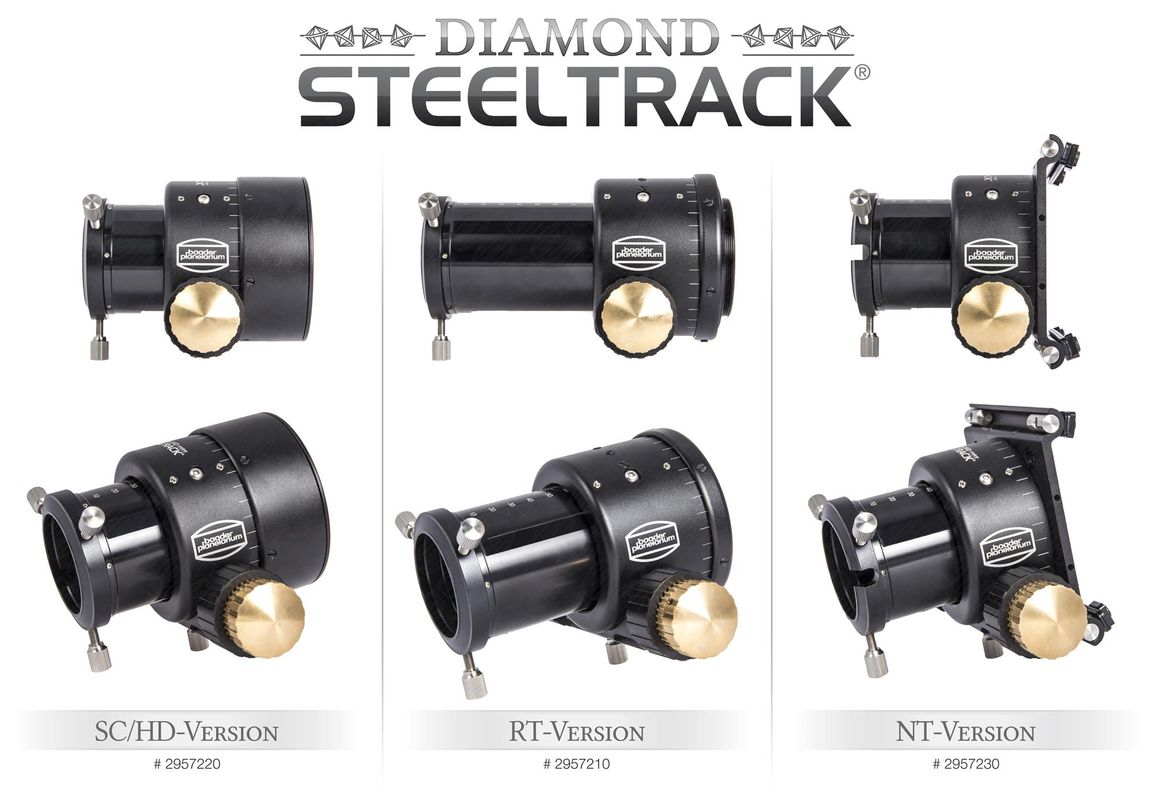 2" BDS-RT Diamond Steeltrack® Focuser for Refractor-telescopes, 80mm ...