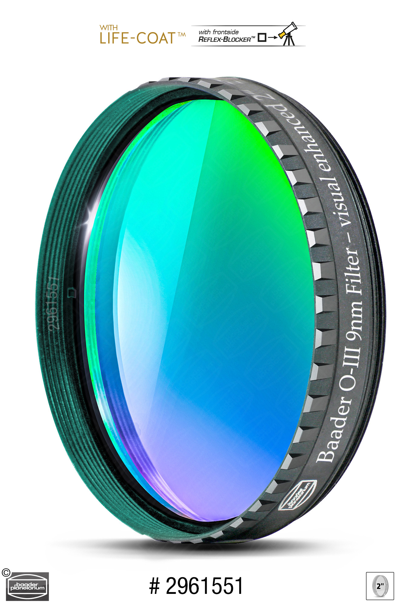 O-III Super-G Filter (9nm) - CMOS optimized - English