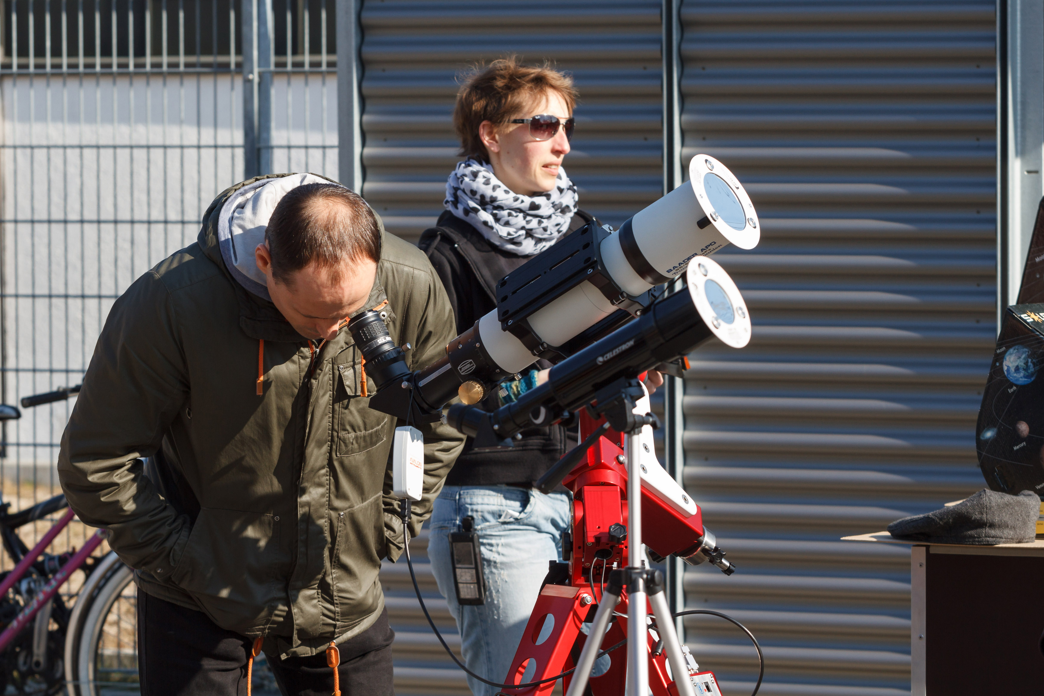 ASTF: AstroSolar Telescope Filter OD 5.0 (80mm - 280mm) - English