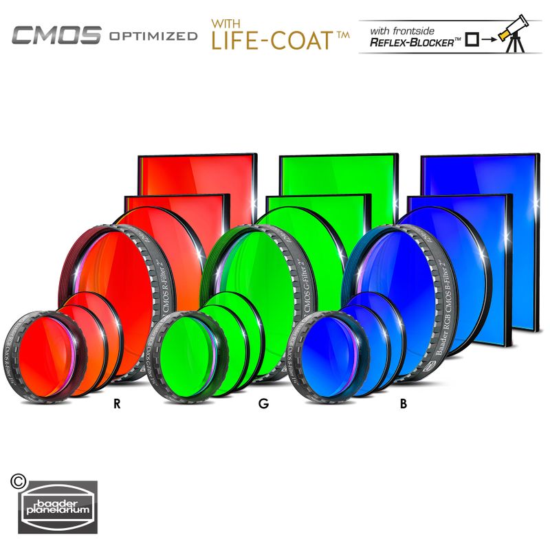 Baader RGB Filter Set – CMOS-optimized - English
