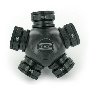 TEC eyepiece turret 5-fold with Baader ClickLock clamps