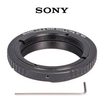 Wide-T-Ring Sony E/NEX Bajonet mit S52i/M48i auf T-2i