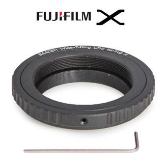 Wide-T-Ring Fuji X with D52 to T-2i