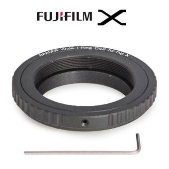 Wide-T-Ring Fuji X mit D52 auf T-2i