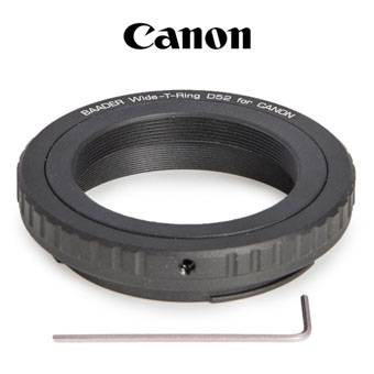 Wide-T-Ring Canon mit S52i auf T-2i