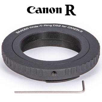 Wide-T-Ring Canon-R mit D52 auf T-2i