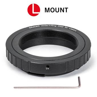 Wide-T-Ring for Leica, Sigma, Panasonic-L with D52 to T-2i