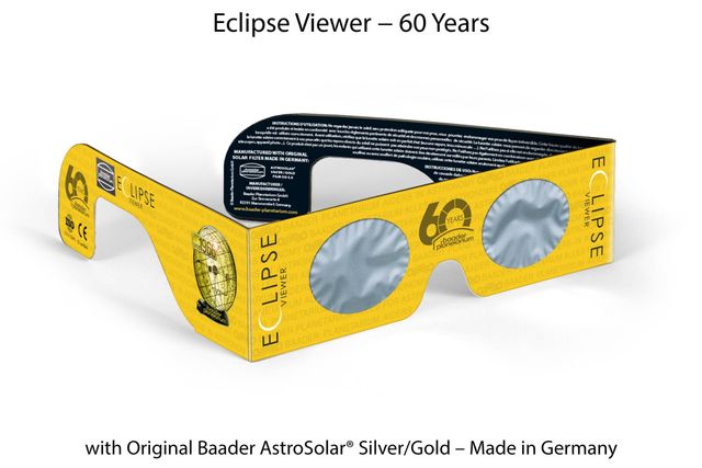 Solar / Eclipse Viewer AstroSolar® Silver/Gold – 60 Years