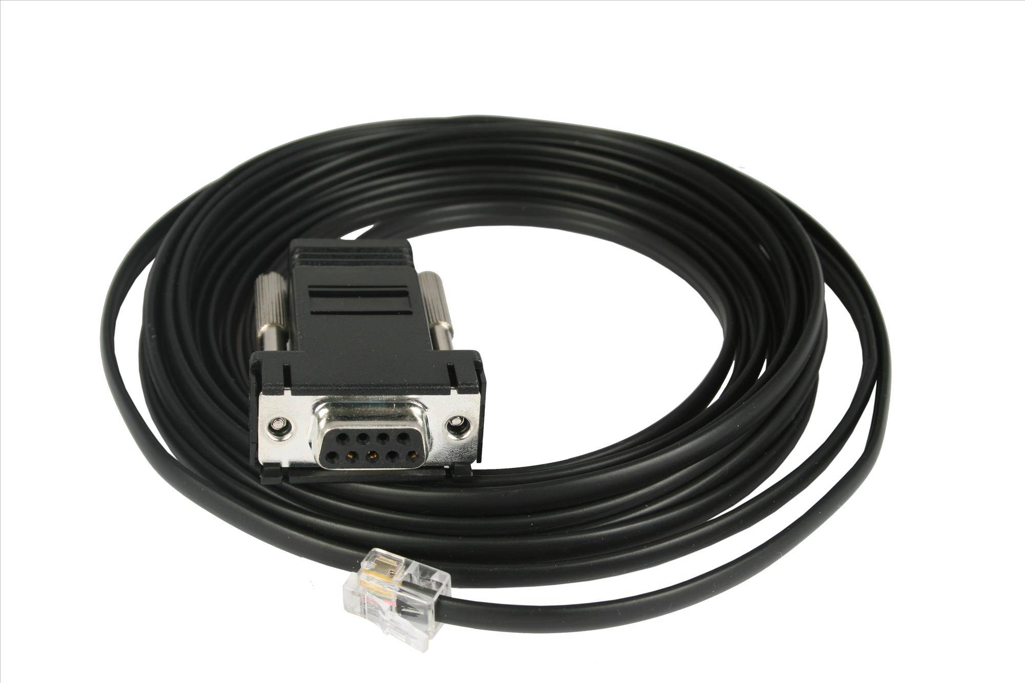 Cable Converter RS 232 to RJ11 for Celestron – 3.5m length