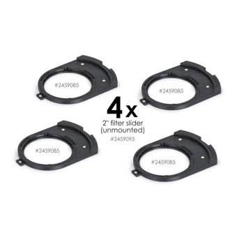 FCCT Filter Holder Set: 4x 2" (Ø 47,4 mm) – 3D-printed