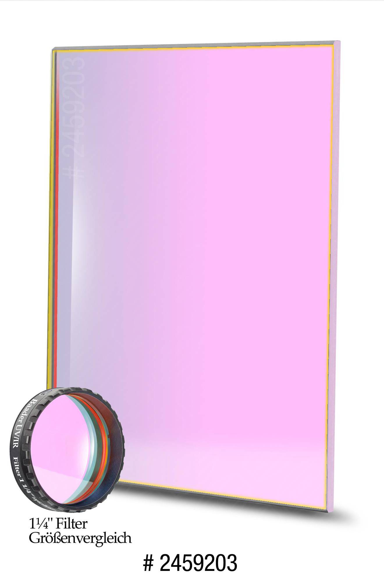UV/IR-Cut Filter 101x143x3mm