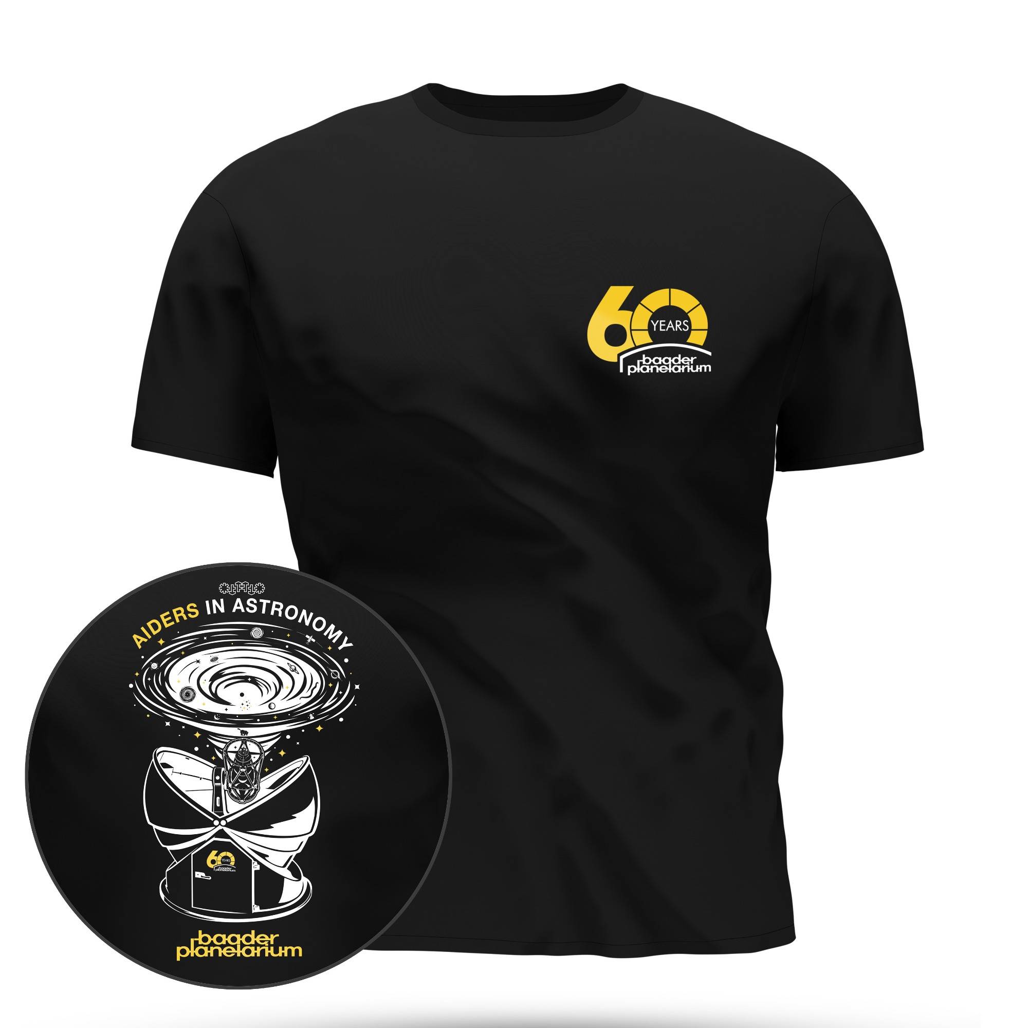 Baader Planetarium T-Shirt – 60 Years Edition