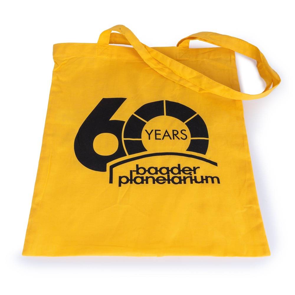 バッグ planetarium Baader Planetarium Cloth Bag – 60 Years Edition (yellow) - English