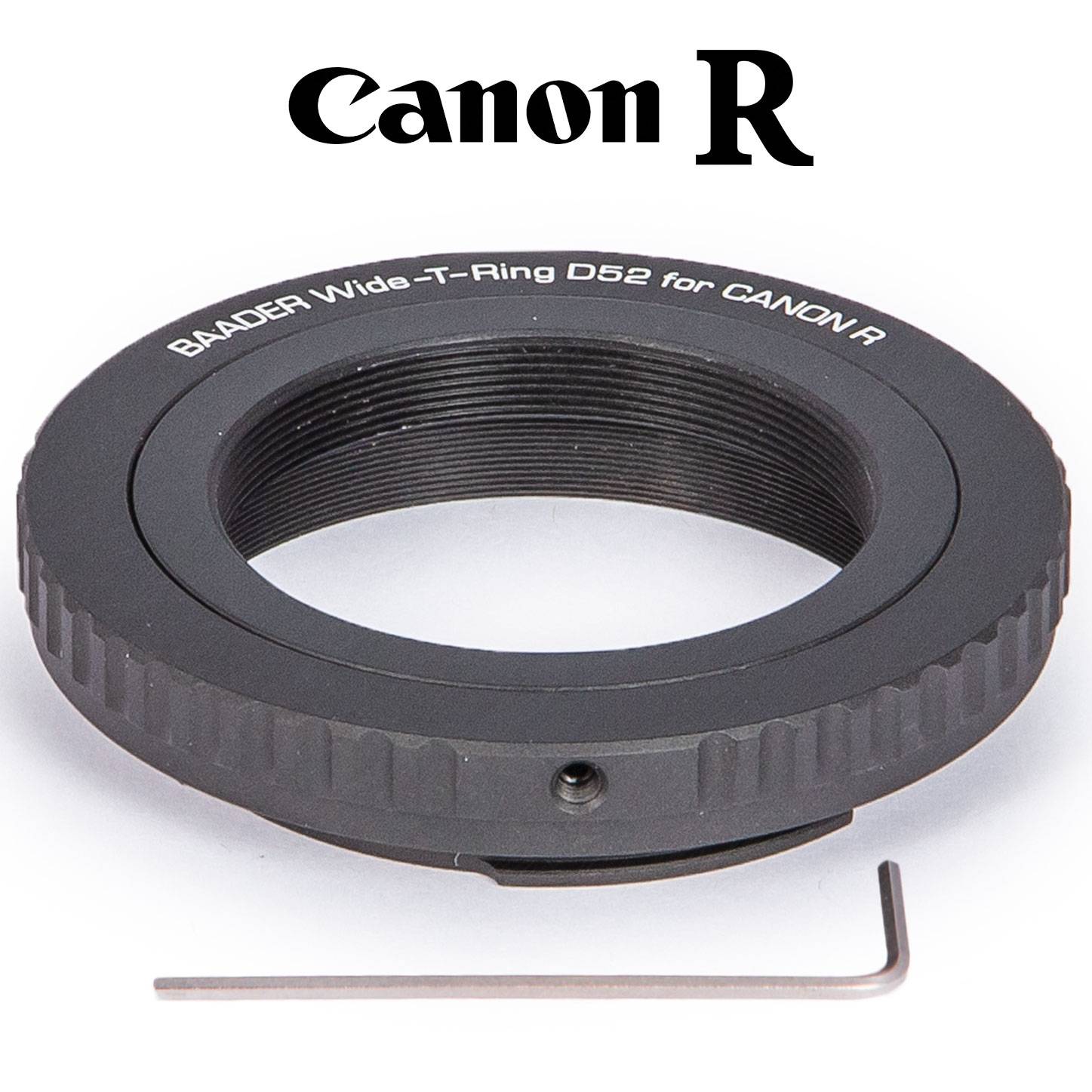 Wide-T-Ring Canon-R with D52 to T-2i