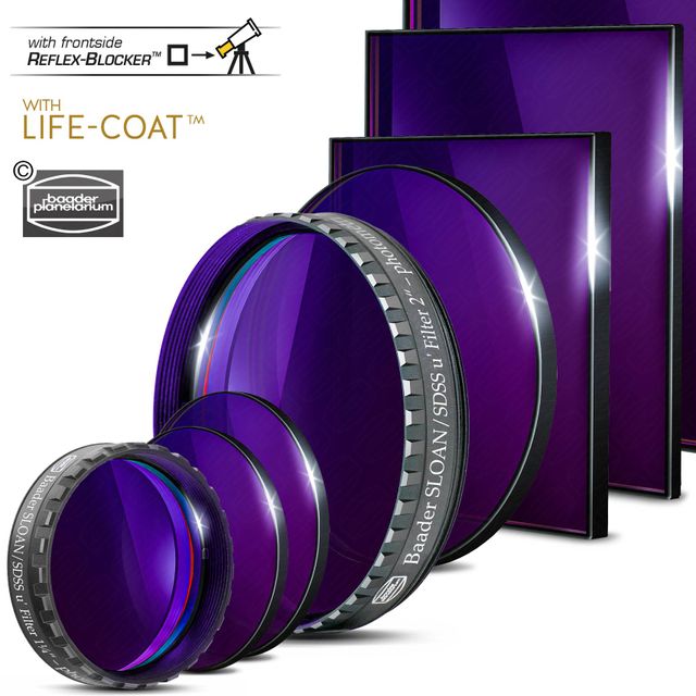 Baader SLOAN/SDSS u'-Filter – photometric