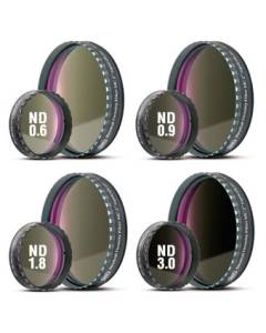 Neutraldichte (Grau-)Filter, ND 0,6 / 0,9 / 1,8 / 3,0