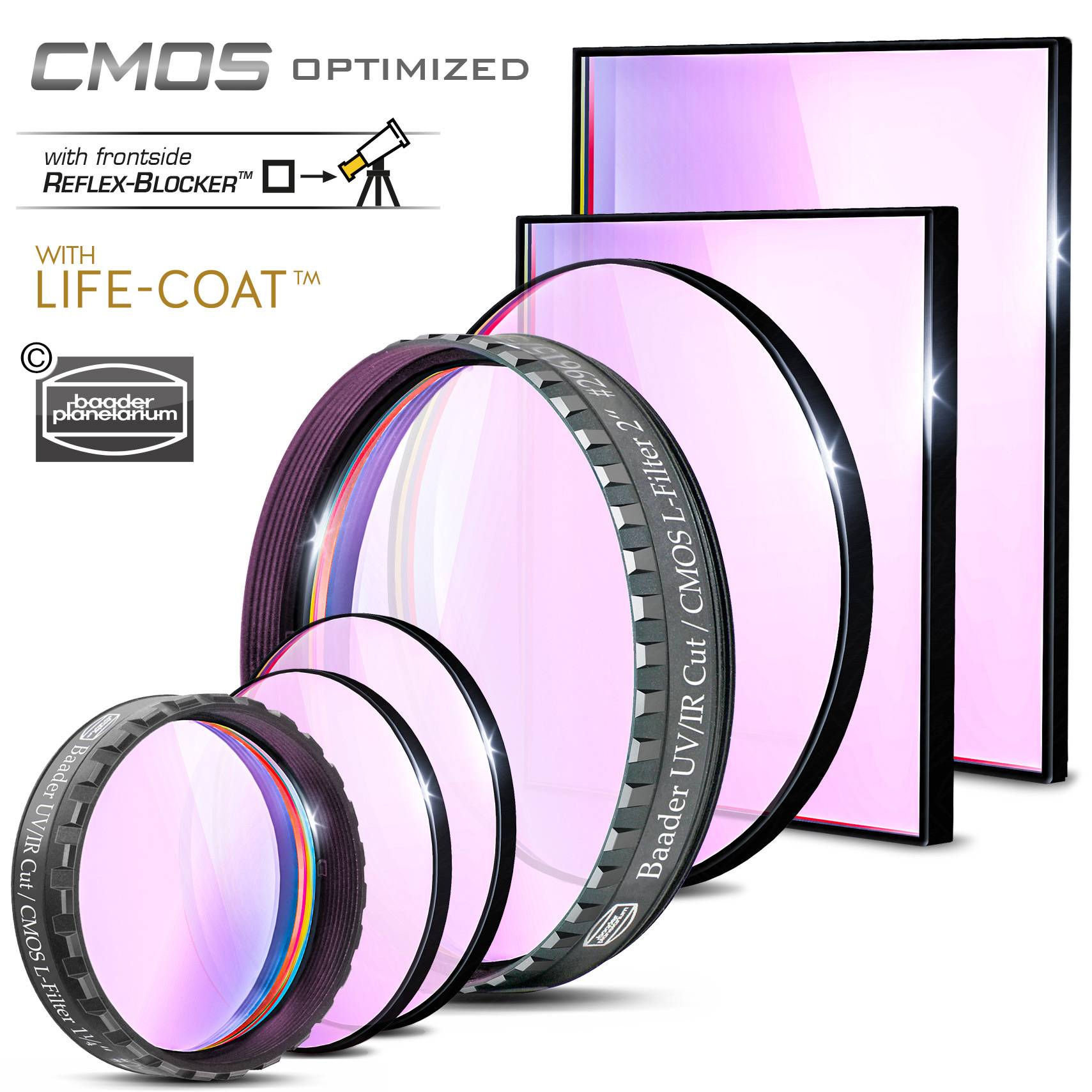 Baader UV/IR-Cut L-Filter – CMOS-optimized English