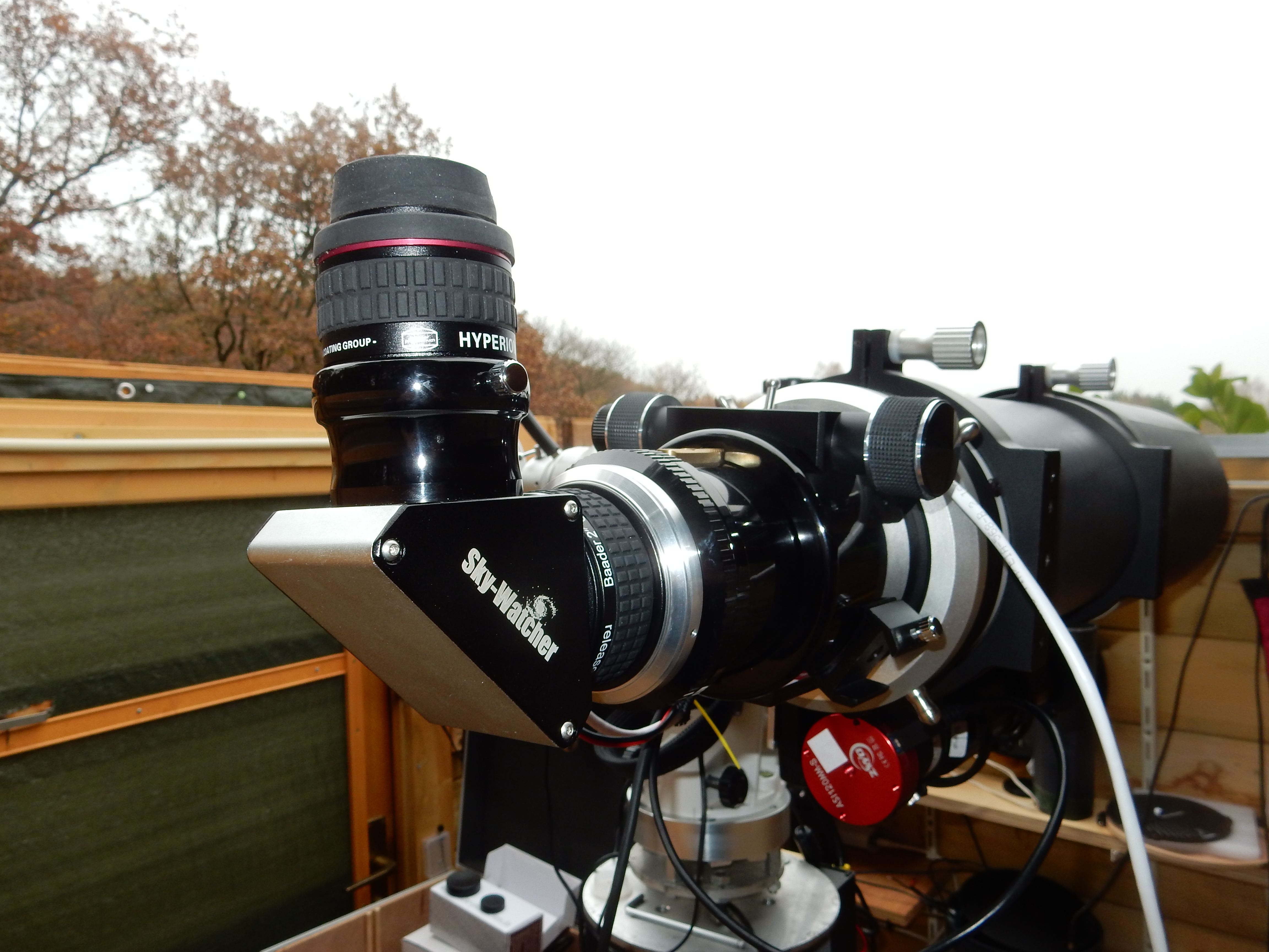 Erste Anwendungsbilder der - noch uneloxierten - M74x1 ClickLock Klemme