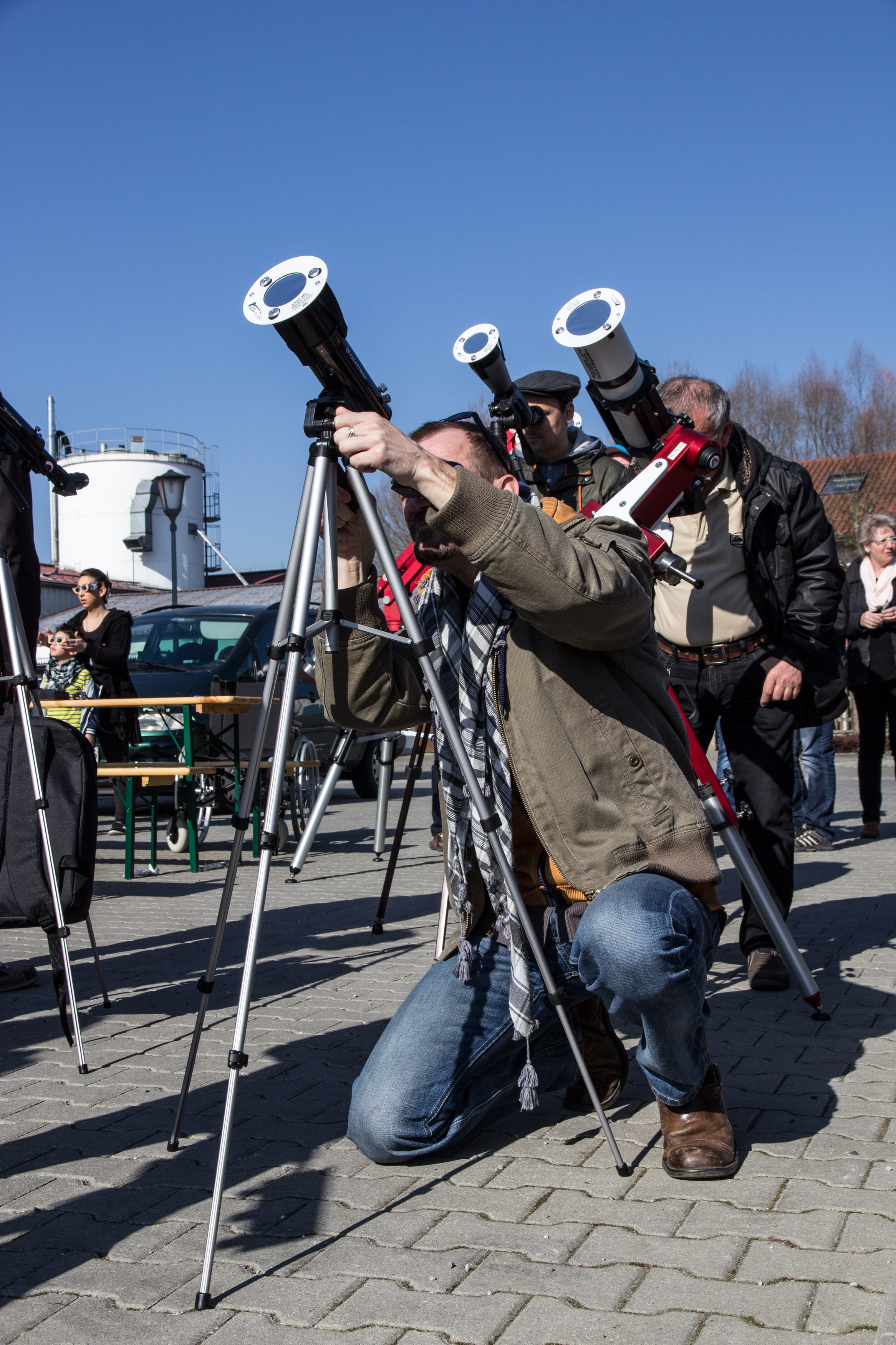 ASTF: AstroSolar Telescope Filter OD 5.0 (80mm - 280mm) - English