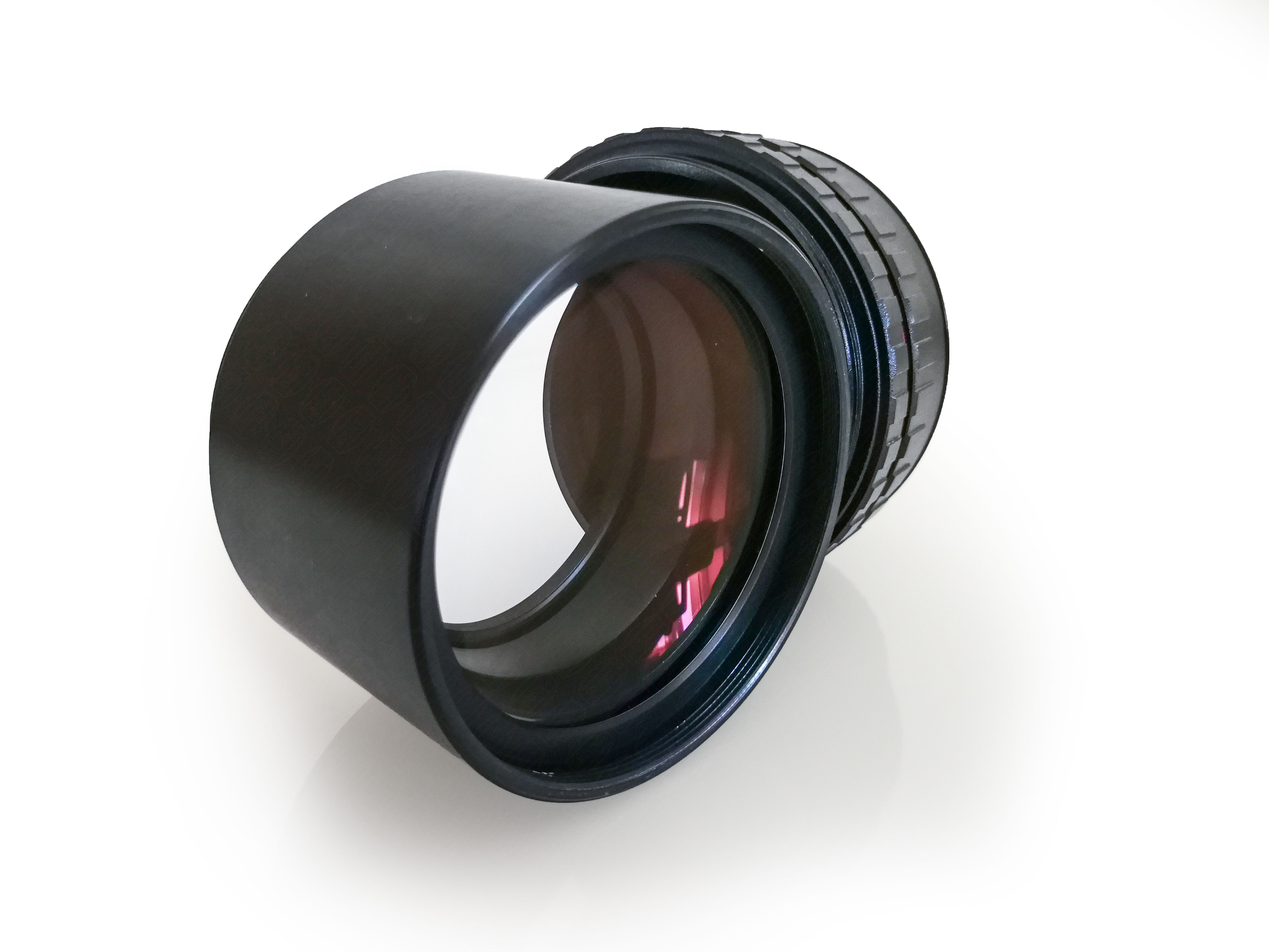 Optionaler Canon Camera Adapter, zusammengestellt aus M68 und T-2 Teilen, nicht im Lieferumfang enthalten