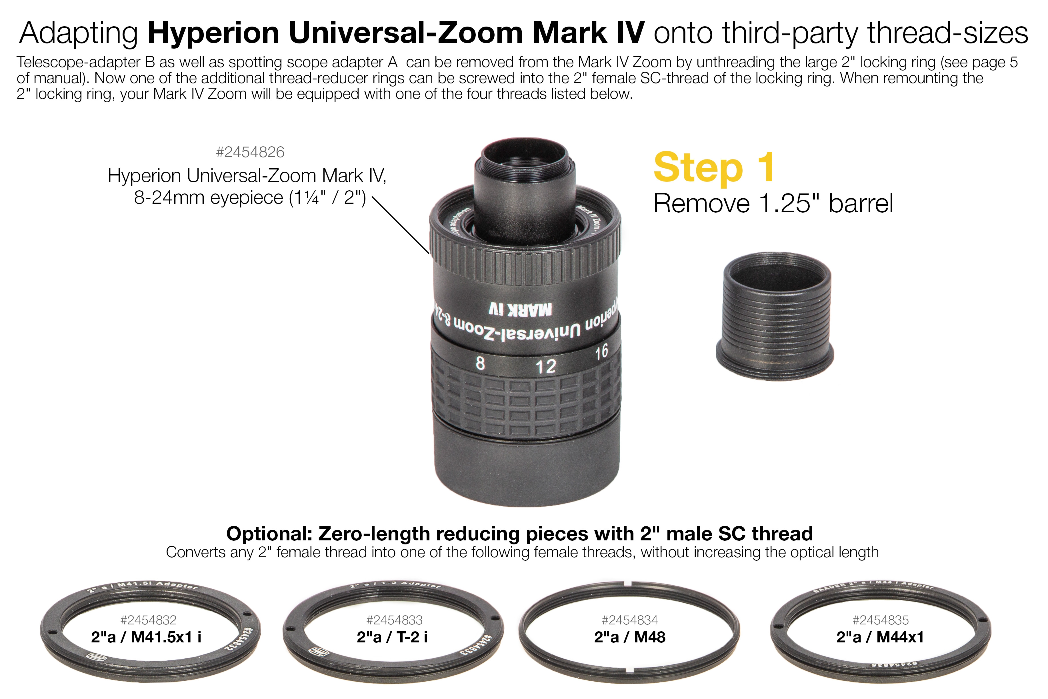 Mark IV Zoom Adapter 2